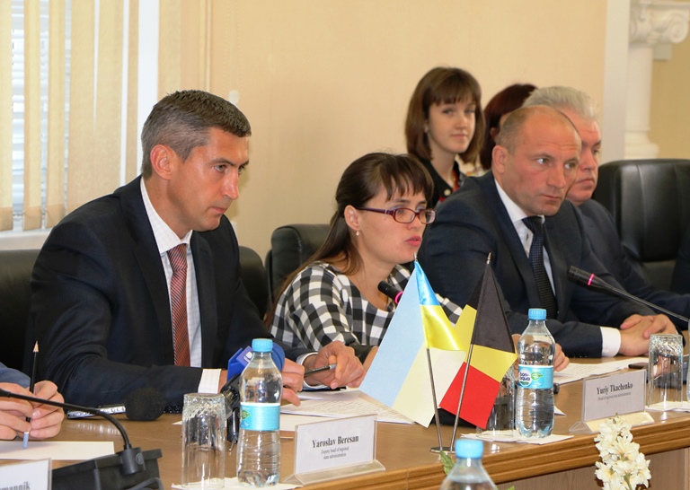 На зустрічі обласної й міської влади з бельгійською економічною місією